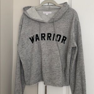 Large Spiritual Gangster Cropped Hoodie